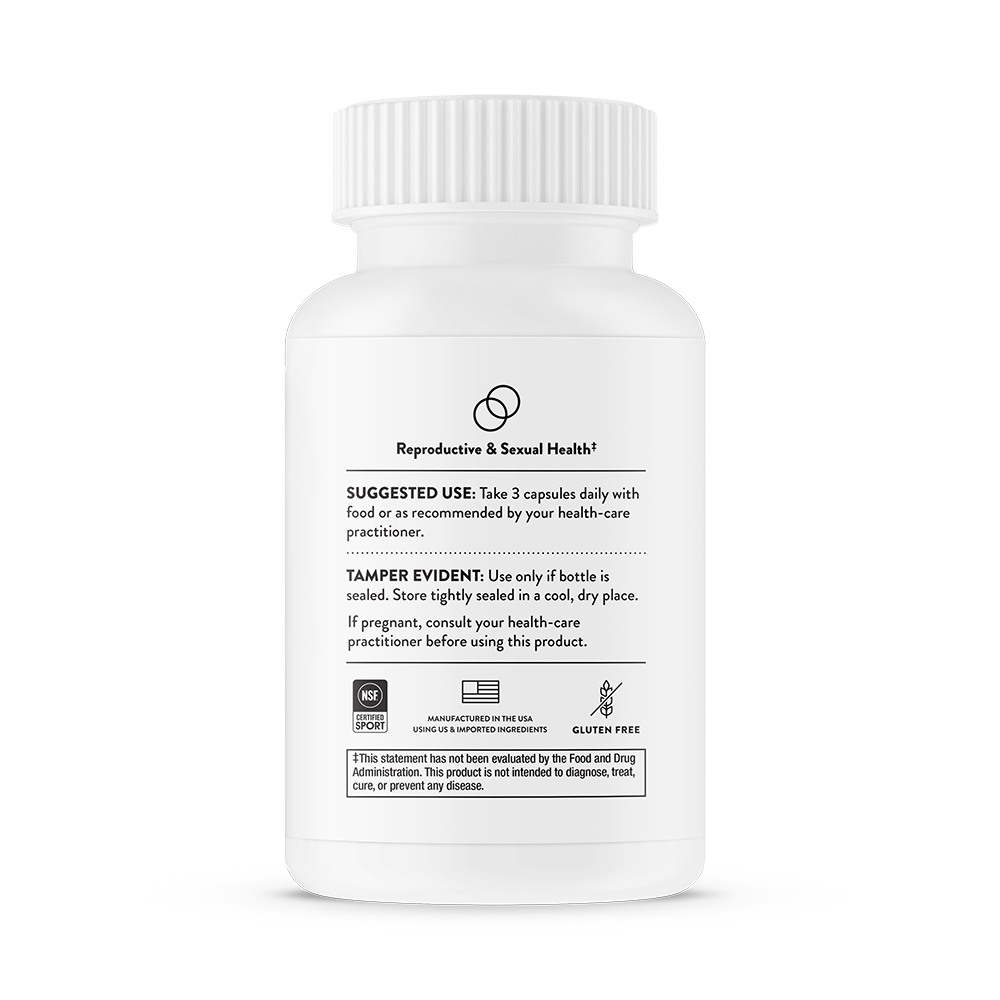 THORNE Basic Prenatal, Includes Active Folate, Choline & Iron, 90 Capsules